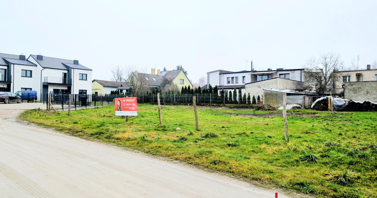 Działka w dobrej lokalizacji, idealna pod Twój dom