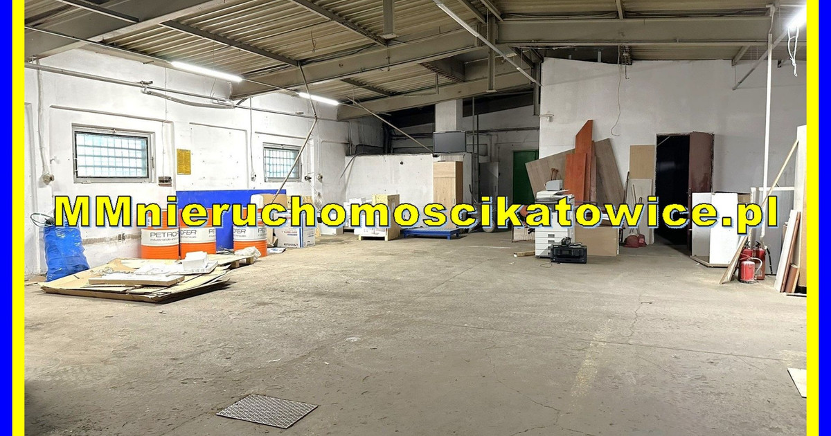 Magazyn do wynajęcia Katowice śląskie blisko DTŚ 300 m2, biura socjal