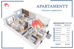 Mieszkanie na sprzedaż 64m2 Warszawa Wawer Celulozy - zdjęcie 1