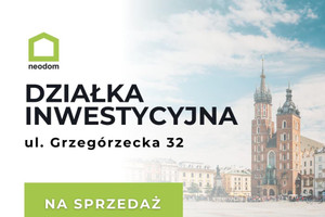 Działka na sprzedaż Kraków Grzegórzki - zdjęcie 1