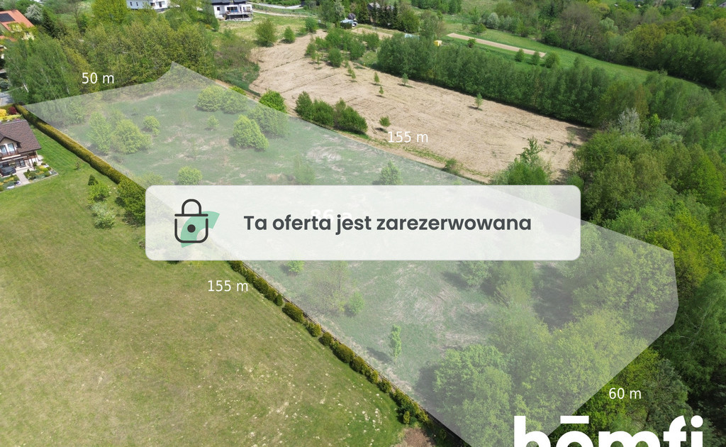 Widokowa działka budowlana | Winiary | gm. Gdów