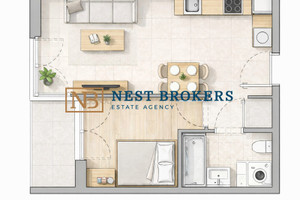 Mieszkanie na sprzedaż 37m2 małopolskie Kraków Mogilska - zdjęcie 1