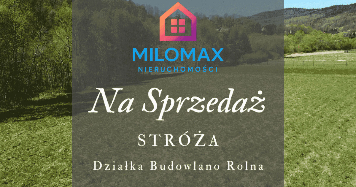 Działka z widokiem i szybkim dojazdem do Krakowa