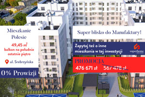 Mieszkanie na sprzedaż 50m2 Łódź Srebrzyńska - zdjęcie 1
