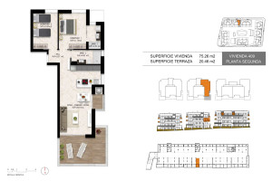 Mieszkanie na sprzedaż 76m2 Walencja Alicante Lagos De Covadonga - zdjęcie 3