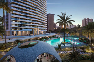 Mieszkanie na sprzedaż 100m2 Walencja Alicante Benidorm Avinguda Marina Alta - zdjęcie 1