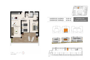 Mieszkanie na sprzedaż 71m2 Walencja Alicante Lagos De Covadonga - zdjęcie 3