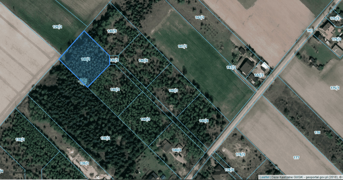 Wymysły - 7 działek budowlanych do kupienia w całości lub pojedynczo - POLECAM