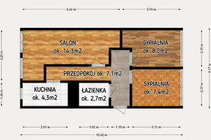 Mieszkanie na sprzedaż 44m2 Wrocław Stare Miasto Nożownicza - zdjęcie 2