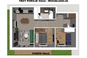 Mieszkanie na sprzedaż 54m2 Wrocław Krzyki Brochów - zdjęcie 1