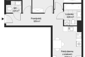 Mieszkanie na sprzedaż 70m2 Kraków Mistrzejowice Piasta Kołodzieja - zdjęcie 1