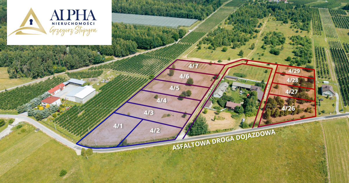 Działka budowlana z pozwoleniem na budowę