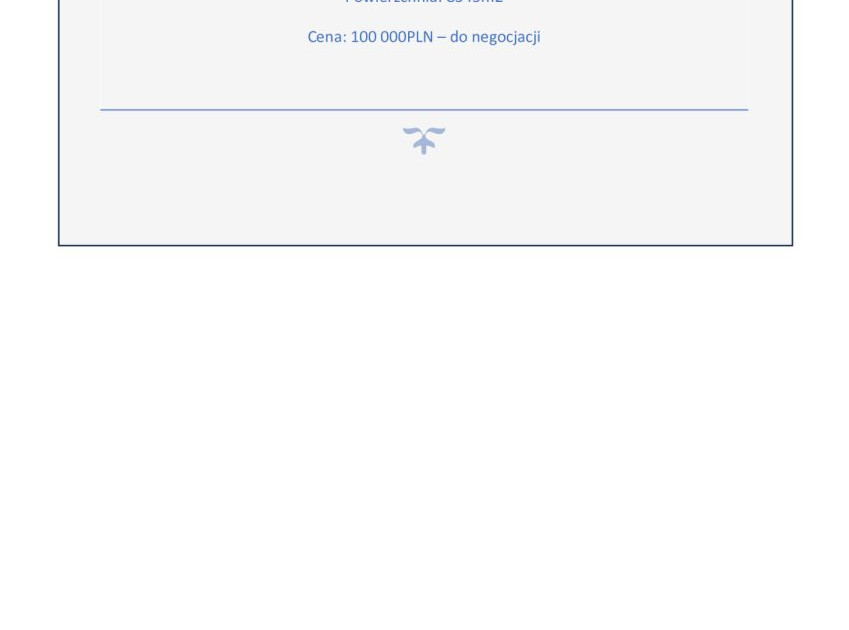 Działka w super cenie Rudzienko/pow. Otwocki