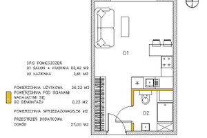 Mieszkanie na sprzedaż 27m2 nowodworski Czosnów Kazuń Nowy Saperów - zdjęcie 3
