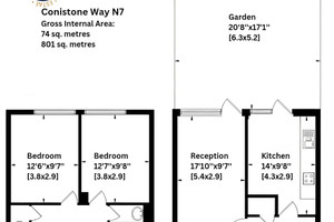 Mieszkanie na sprzedaż 74m2 Conistone Way - zdjęcie 3