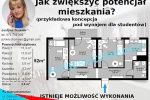 Mieszkanie na sprzedaż 52m2 Gliwice Trynek - zdjęcie 2