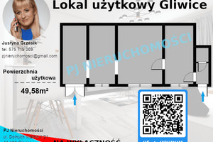 Komercyjne na sprzedaż 50m2 Gliwice Śródmieście - zdjęcie 1