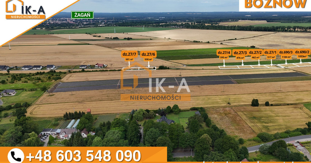 Działki pod zabudowę jednorodzinną