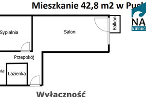 Mieszkanie na sprzedaż 43m2 pucki Puck Aleksandra Majkowskiego - zdjęcie 1