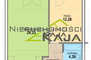Mieszkanie na sprzedaż 47m2 nowosolski Nowa Sól Zielonogórska - zdjęcie 2
