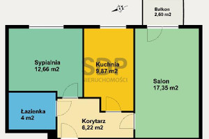 Mieszkanie na sprzedaż 51m2 Wrocław Psie Pole Os. Psie Pole Zielna - zdjęcie 3