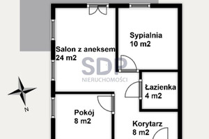 Mieszkanie na sprzedaż 56m2 Wrocław Fabryczna Stabłowice Stabłowicka - zdjęcie 2