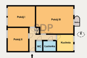 Mieszkanie na sprzedaż 61m2 Wrocław Krzyki Przedmieście Oławskie Traugutta Romualda - zdjęcie 2
