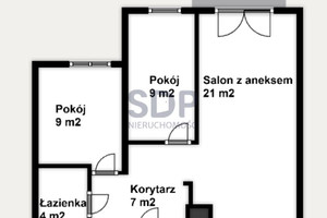 Mieszkanie na sprzedaż 53m2 Wrocław Krzyki Krzyki Braterska - zdjęcie 2