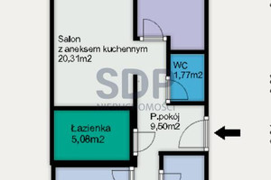 Mieszkanie na sprzedaż 66m2 Wrocław Krzyki Partynice Przyjaźni - zdjęcie 1