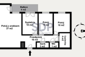 Mieszkanie na sprzedaż 78m2 Wrocław Psie Pole Zakrzów Zatorska - zdjęcie 2