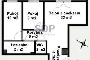 Mieszkanie na sprzedaż 56m2 Wrocław Stare Miasto Szczepin Gnieźnieńska - zdjęcie 3