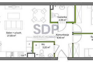 Mieszkanie na sprzedaż 62m2 Wrocław Krzyki Huby - zdjęcie 1