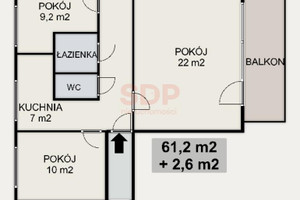 Mieszkanie na sprzedaż 62m2 Wrocław Fabryczna Nowy Dwór Strzegomska - zdjęcie 1