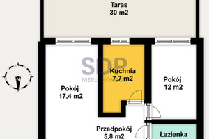Mieszkanie na sprzedaż 48m2 Wrocław Fabryczna Oporów Jordanowska - zdjęcie 2