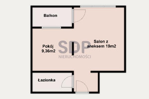 Mieszkanie na sprzedaż 38m2 Wrocław Śródmieście Nadodrze Kręta - zdjęcie 2