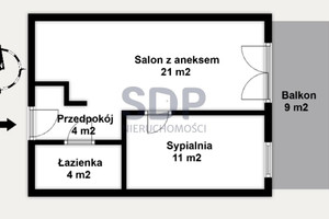 Mieszkanie na sprzedaż 41m2 Wrocław Stare Miasto Kępa Mieszczańska - zdjęcie 2