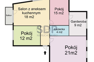 Mieszkanie na sprzedaż 76m2 Wrocław Bolesława Krzywoustego - zdjęcie 1