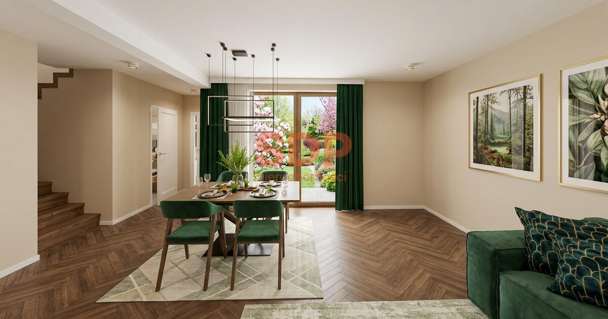 Dom w zabudowie szeregowej | kameralna okolica | nowoczesne osiedle