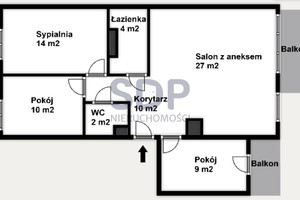 Mieszkanie na sprzedaż 80m2 Wrocław Krzyki Klecina Przyjaźni - zdjęcie 2