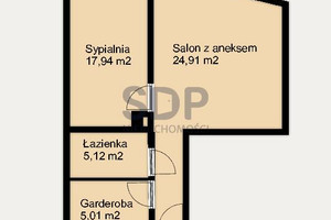 Mieszkanie na sprzedaż 58m2 Wrocław Śródmieście Ołbin Jedności Narodowej - zdjęcie 2