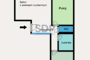 Mieszkanie na sprzedaż 59m2 Wrocław Krzyki Tarnogaj Nyska - zdjęcie 1