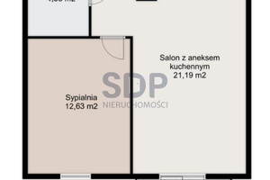 Mieszkanie na sprzedaż 43m2 Wrocław Psie Pole Lipa Piotrowska Kominiarska - zdjęcie 3