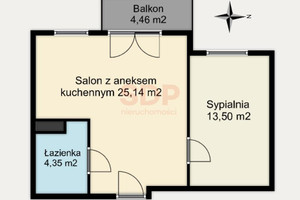 Mieszkanie na sprzedaż 44m2 Wrocław Śródmieście Zakładowa - zdjęcie 3