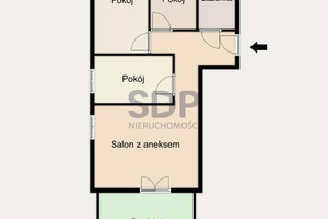 Mieszkanie na sprzedaż 73m2 Wrocław Psie Pole Lipa Piotrowska Kominiarska - zdjęcie 2