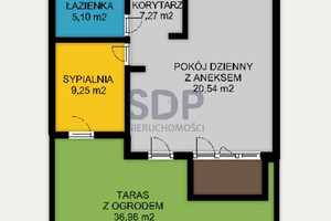 Mieszkanie na sprzedaż 51m2 Wrocław Krzyki Księże Wielkie Opolska - zdjęcie 2
