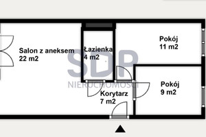 Mieszkanie na sprzedaż 56m2 Wrocław Krzyki Klecina Przyjaźni - zdjęcie 2
