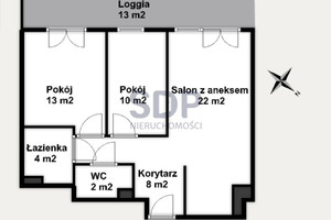 Mieszkanie na sprzedaż 62m2 Wrocław Stare Miasto Szczepin Gnieźnieńska - zdjęcie 2