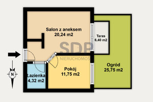 Mieszkanie na sprzedaż 41m2 Wrocław Fabryczna Stabłowice Stabłowicka - zdjęcie 2