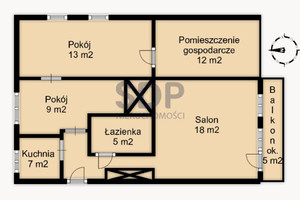 Mieszkanie na sprzedaż 68m2 średzki Miękinia Wróblowice Pałacowa - zdjęcie 2