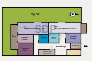 Mieszkanie na sprzedaż 90m2 Wrocław Krzyki Jagodno Buforowa - zdjęcie 1